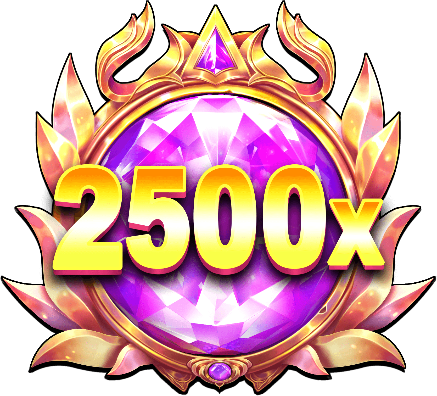 Gates of Olympus 2500 2,500x multiplier badge
